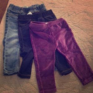 SALE! Lot: 12-18M jeans jeggings leggings